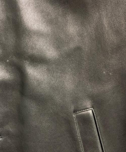 BROOKS BROTHERS（ブルックスブラザーズ）BROOKS BROTHERS (ブルックスブラザーズ) ラムレザカーコート/Lamb leather car coat ブラック サイズ:Mの古着・服飾アイテム