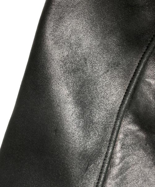 BROOKS BROTHERS（ブルックスブラザーズ）BROOKS BROTHERS (ブルックスブラザーズ) ラムレザカーコート/Lamb leather car coat ブラック サイズ:Mの古着・服飾アイテム