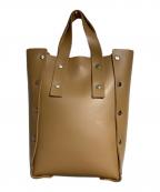 HENDER SCHEMEエンダースキーマ）の古着「Assemble Hand Bag S/ アッセンブル ハンドバッグ S」｜ブラウン
