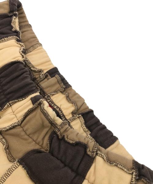 SUPREME（シュプリーム）SUPREME (シュプリーム) REVERSE PATCHWORK SWEATSHORT ブラウン サイズ:	SIZE Sの古着・服飾アイテム