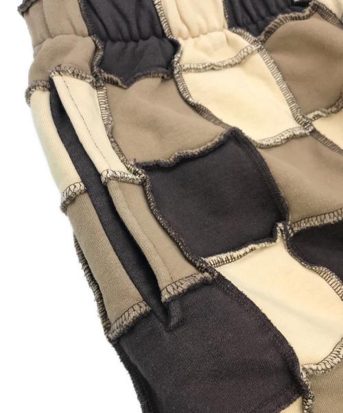 SUPREME（シュプリーム）SUPREME (シュプリーム) REVERSE PATCHWORK SWEATSHORT ブラウン サイズ:	SIZE Sの古着・服飾アイテム