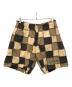 SUPREME（シュプリーム）の古着「REVERSE PATCHWORK SWEATSHORT」｜ブラウン