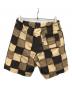 SUPREME (シュプリーム) REVERSE PATCHWORK SWEATSHORT ブラウン サイズ:	SIZE S：17000円