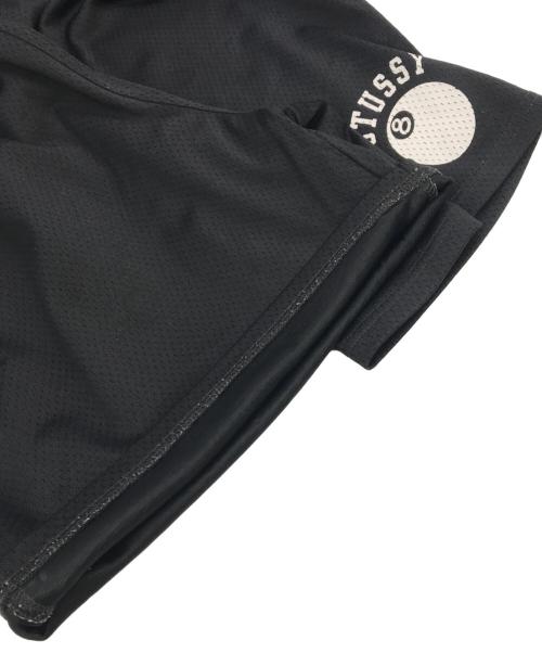 stussy（ステューシー）stussy (ステューシー) 8 Ball Mesh short pant ブラック サイズ:Lの古着・服飾アイテム