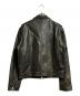 TONY WACK (トニーワック) LEATHER CHEST ZIP JACKET/レザーチェストジップジャケット ブラウン サイズ:M：40000円