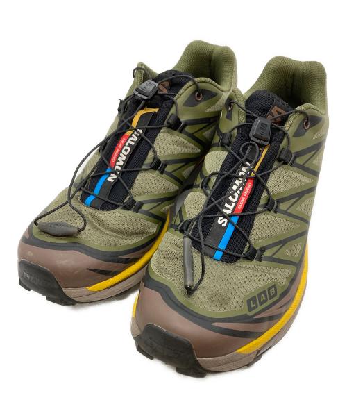 SALOMON（サロモン）SALOMON (サロモン) XT-6 olive/night/XT-6 オリーブナイト グリーン×ブラウン サイズ:27㎝の古着・服飾アイテム