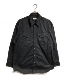 LEMAIRE（ルメール）の古着「ウエスタンシャツ/Western Shirt」｜ブラック
