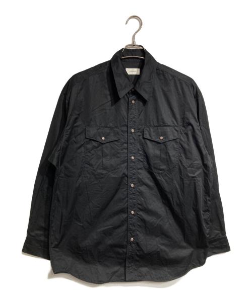 LEMAIRE（ルメール）LEMAIRE (ルメール) ウエスタンシャツ/Western Shirt ブラック サイズ:46の古着・服飾アイテム
