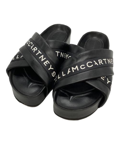 STELLA McCARTNEY（ステラマッカートニー）STELLA McCARTNEY (ステラマッカートニー) Crossover Sandal/クロスオーバーサンダル ブラック サイズ:35の古着・服飾アイテム