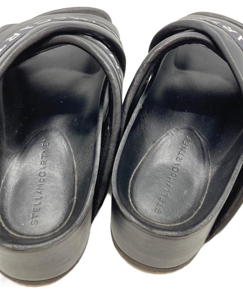 STELLA McCARTNEY（ステラマッカートニー）STELLA McCARTNEY (ステラマッカートニー) Crossover Sandal/クロスオーバーサンダル ブラック サイズ:35の古着・服飾アイテム