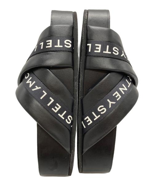 STELLA McCARTNEY（ステラマッカートニー）STELLA McCARTNEY (ステラマッカートニー) Crossover Sandal/クロスオーバーサンダル ブラック サイズ:35の古着・服飾アイテム
