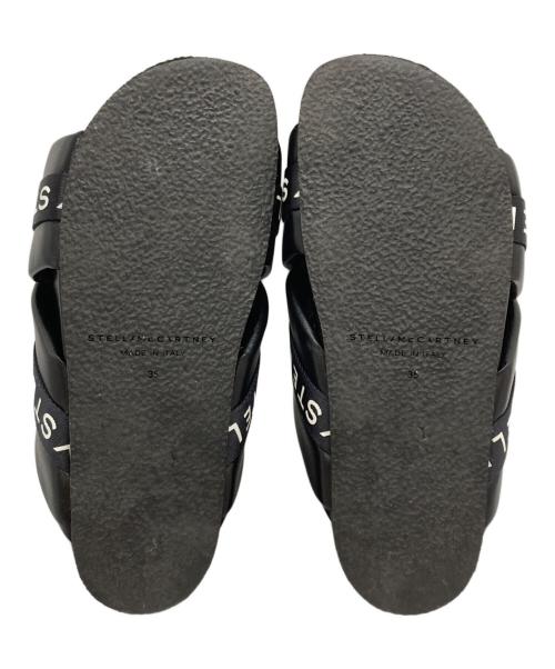 STELLA McCARTNEY（ステラマッカートニー）STELLA McCARTNEY (ステラマッカートニー) Crossover Sandal/クロスオーバーサンダル ブラック サイズ:35の古着・服飾アイテム