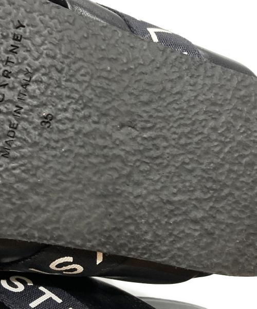 STELLA McCARTNEY（ステラマッカートニー）STELLA McCARTNEY (ステラマッカートニー) Crossover Sandal/クロスオーバーサンダル ブラック サイズ:35の古着・服飾アイテム