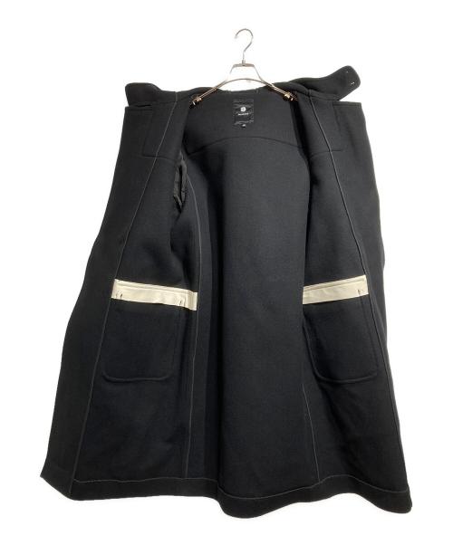 BLAMINK（ブラミンク）BLAMINK (ブラミンク) メルトンダッフルコート /  Melton Duffle Coat ブラック サイズ:48の古着・服飾アイテム