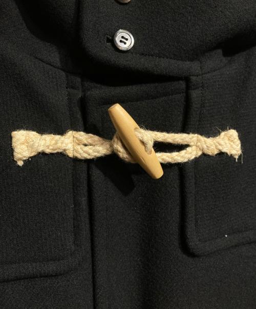 BLAMINK（ブラミンク）BLAMINK (ブラミンク) メルトンダッフルコート /  Melton Duffle Coat ブラック サイズ:48の古着・服飾アイテム