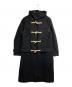 BLAMINK（ブラミンク）の古着「メルトンダッフルコート /  Melton Duffle Coat」｜ブラック