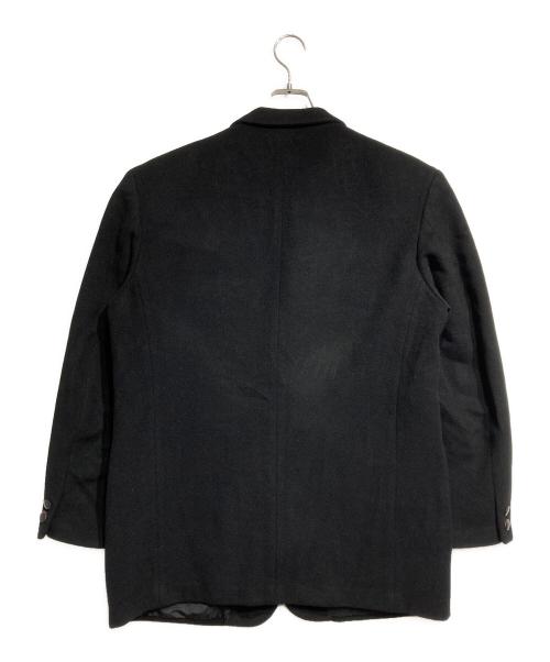 Yohji Yamamoto pour homme（ヨウジヤマモト プールオム）Yohji Yamamoto pour homme (ヨウジヤマモト プールオム) カシミヤ2Bジャケット / Cashmere 2-Button Jacket ブラック サイズ:３の古着・服飾アイテム