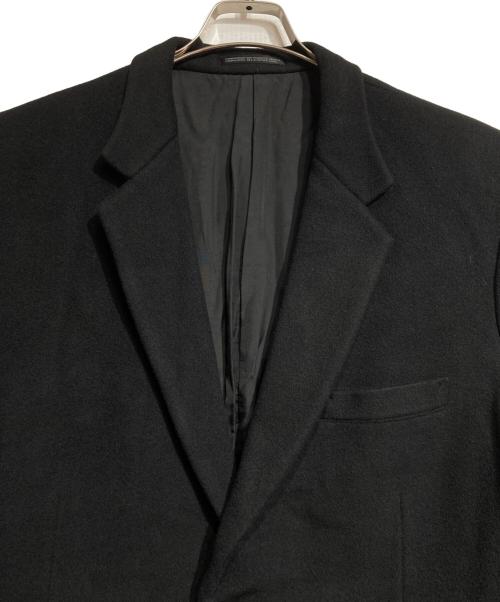 Yohji Yamamoto pour homme（ヨウジヤマモト プールオム）Yohji Yamamoto pour homme (ヨウジヤマモト プールオム) カシミヤ2Bジャケット / Cashmere 2-Button Jacket ブラック サイズ:３の古着・服飾アイテム