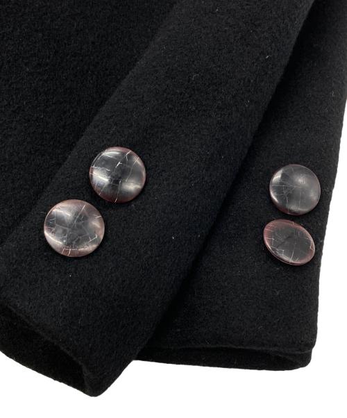 Yohji Yamamoto pour homme（ヨウジヤマモト プールオム）Yohji Yamamoto pour homme (ヨウジヤマモト プールオム) カシミヤ2Bジャケット / Cashmere 2-Button Jacket ブラック サイズ:３の古着・服飾アイテム