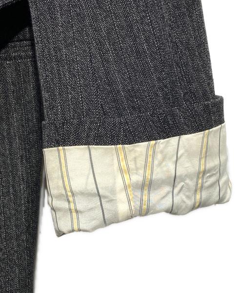 PLAN C（プランシー）PLAN C (プランシー) ウエストリボンテーラードジャケット/Tailored jacket グレー サイズ:36の古着・服飾アイテム