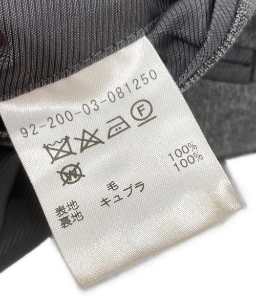 ESTNATION（エストネーション）ESTNATION (エストネーション) LORO PIANA (ロロピアーナ) グレンチェックダブルテーラードジャケット/Glen check double-breasted tailored jacket グレー サイズ:46の古着・服飾アイテム