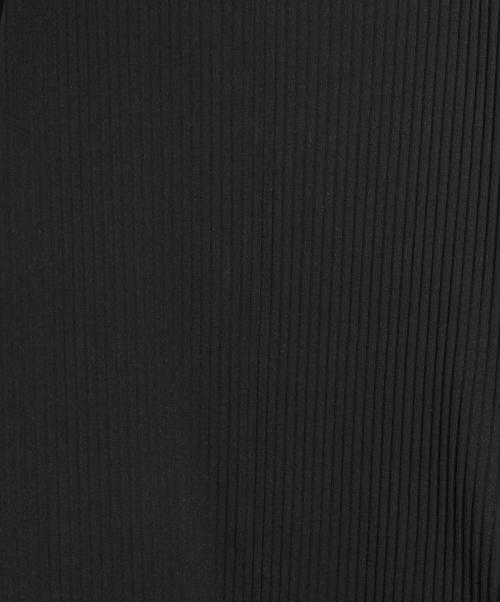 me ISSEY MIYAKE（ミーイッセイ ミヤケ）me ISSEY MIYAKE (ミーイッセイ ミヤケ) プリーツポンチョワンピース/Pleated Poncho Dress ブラック サイズ:-の古着・服飾アイテム