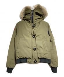 CANADA GOOSE（カナダグース）の古着「LABRADOR BOMBER/ラブラドールボンバー」｜カーキ