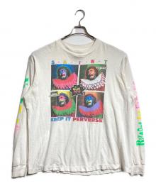 SAINT MICHAEL（セントマイケル）の古着「LS TEE/KEEP IT/Tシャツ」｜ホワイト