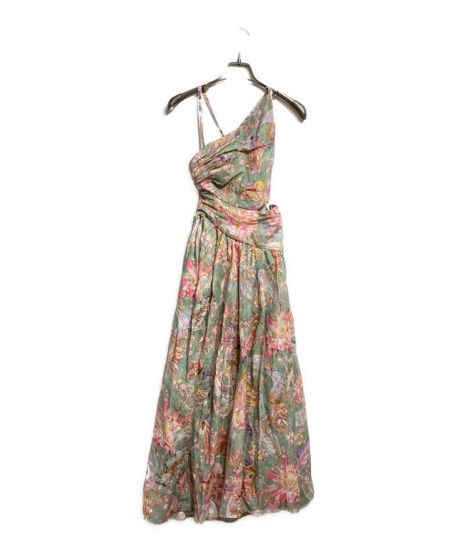 ZIMMERMANN（ジマーマン）ZIMMERMANN (ジマーマン) 花柄リネンワンピース/Linen dress ピンク サイズ:XSの古着・服飾アイテム