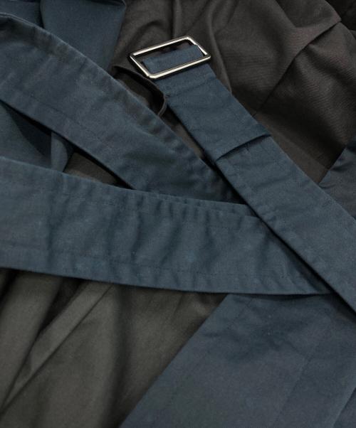 JIL SANDER（ジルサンダー）JIL SANDER (ジルサンダー) スタンドカラーコート/Stand collar coat ネイビー サイズ:48の古着・服飾アイテム