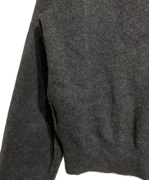 CABAN（キャバン）CABAN (キャバン) コットンカシミヤ クルーネックカーディガン/Cotton Cashmere Crew Neck Cardigan  グレー サイズ:Sの古着・服飾アイテム