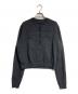 CABAN（キャバン）の古着「コットンカシミヤ クルーネックカーディガン/Cotton Cashmere Crew Neck Cardigan 」｜グレー