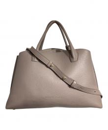 IACUCCI（イアクッチ）の古着「ベラール2WAYハンドバッグ/VELAR Shoulder Bag」｜ピンクベージュ