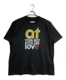 sacai（サカイ）の古着「Print T-Shirt/プリントTシャツ」｜ブラック