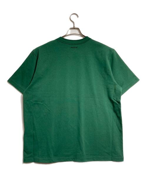 sacai（サカイ）sacai (サカイ) Print T-Shirt/プリントTシャツ グリーン サイズ:5の古着・服飾アイテム