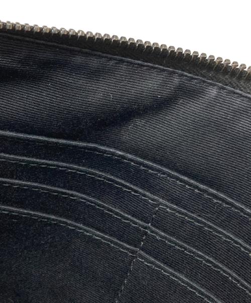 Saint Laurent Paris（サンローランパリ）Saint Laurent Paris (サンローランパリ) キャビアスキンクラッチバッグ/Caviar Leather Clutch Bag ブラックの古着・服飾アイテム