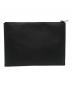 Saint Laurent Paris (サンローランパリ) キャビアスキンクラッチバッグ/Caviar Leather Clutch Bag ブラック：20000円