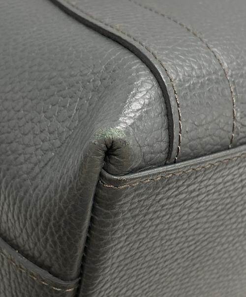 PELLE MORBIDA（ペッレモルビダ）PELLE MORBIDA (ペッレモルビダ) JOHNSTONS OF ELGIN (ジョンストンズオブエルガン) ハンドバッグ/Handbag グレーの古着・服飾アイテム