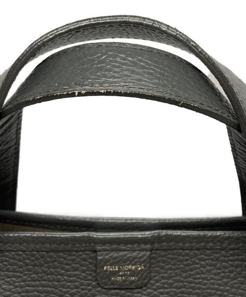 PELLE MORBIDA（ペッレモルビダ）PELLE MORBIDA (ペッレモルビダ) JOHNSTONS OF ELGIN (ジョンストンズオブエルガン) ハンドバッグ/Handbag グレーの古着・服飾アイテム