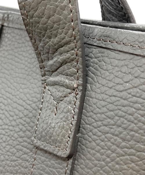 PELLE MORBIDA（ペッレモルビダ）PELLE MORBIDA (ペッレモルビダ) JOHNSTONS OF ELGIN (ジョンストンズオブエルガン) ハンドバッグ/Handbag グレーの古着・服飾アイテム