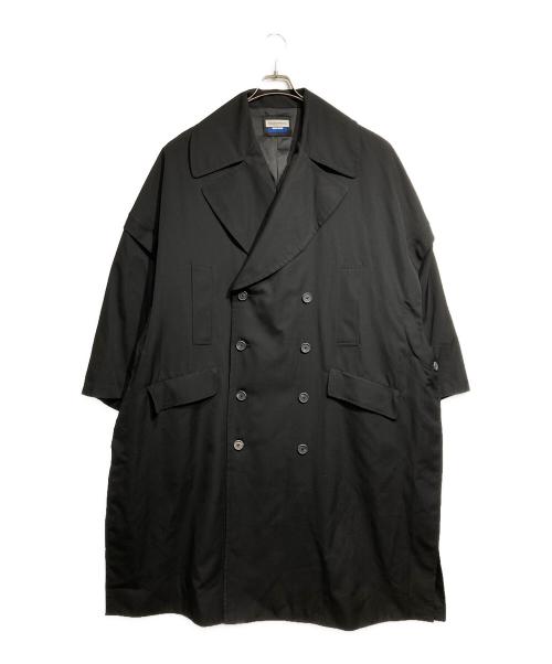 MAISON SPECIAL（メゾンスペシャル）MAISON SPECIAL (メゾンスペシャル) マルチファブリックプライムオーバー2WAYポンチョコート/Poncho Coat ブラック サイズ:01の古着・服飾アイテム