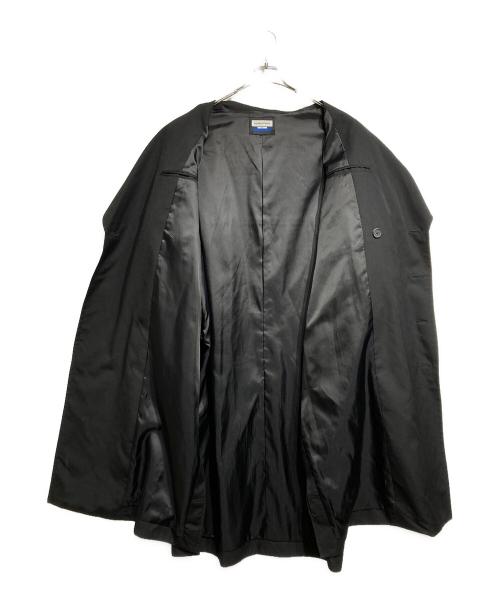 MAISON SPECIAL（メゾンスペシャル）MAISON SPECIAL (メゾンスペシャル) マルチファブリックプライムオーバー2WAYポンチョコート/Poncho Coat ブラック サイズ:01の古着・服飾アイテム