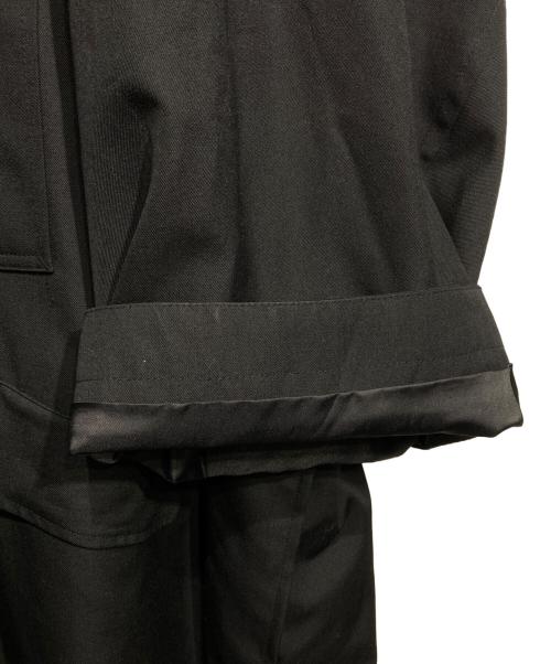 MAISON SPECIAL（メゾンスペシャル）MAISON SPECIAL (メゾンスペシャル) マルチファブリックプライムオーバー2WAYポンチョコート/Poncho Coat ブラック サイズ:01の古着・服飾アイテム