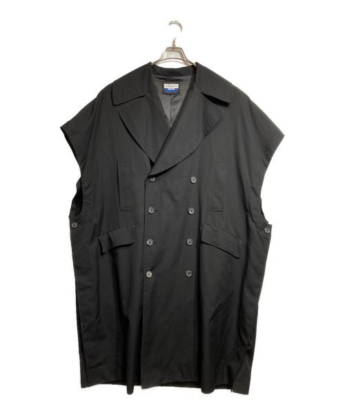 MAISON SPECIAL（メゾンスペシャル）MAISON SPECIAL (メゾンスペシャル) マルチファブリックプライムオーバー2WAYポンチョコート/Poncho Coat ブラック サイズ:01の古着・服飾アイテム