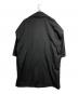 MAISON SPECIAL (メゾンスペシャル) マルチファブリックプライムオーバー2WAYポンチョコート/Poncho Coat ブラック サイズ:01：12000円