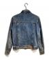 AMI Alexandre Mattiussi (アミアレクサンドルマテュッシ) ウォッシュ加工デニムジャケット/Washed denim jacket  インディゴ サイズ:Ｓ：10000円