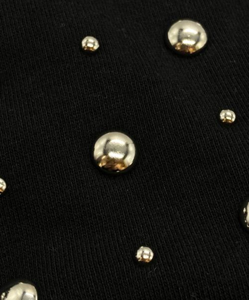 Saint Laurent Paris（サンローランパリ）Saint Laurent Paris (サンローランパリ) スタッズスウェット/Sweatshirt ブラック サイズ:XSの古着・服飾アイテム