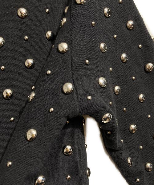 Saint Laurent Paris（サンローランパリ）Saint Laurent Paris (サンローランパリ) スタッズスウェット/Sweatshirt ブラック サイズ:XSの古着・服飾アイテム