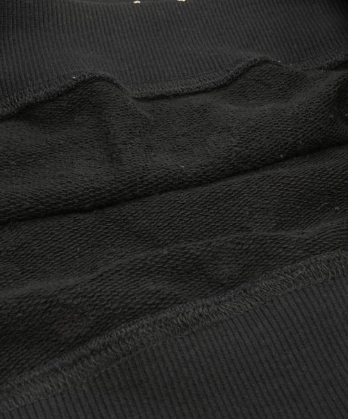 Saint Laurent Paris（サンローランパリ）Saint Laurent Paris (サンローランパリ) スタッズスウェット/Sweatshirt ブラック サイズ:XSの古着・服飾アイテム