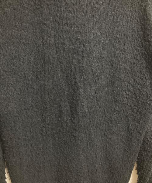 AURALEE（オーラリー）AURALEE (オーラリー) BRUSHED WOOL CASHMERE SILK KNIT CARDIGAN/ブラッシュド・ウール・カシミヤ・シルク・ニット・カーディガン ブラック サイズ:3の古着・服飾アイテム